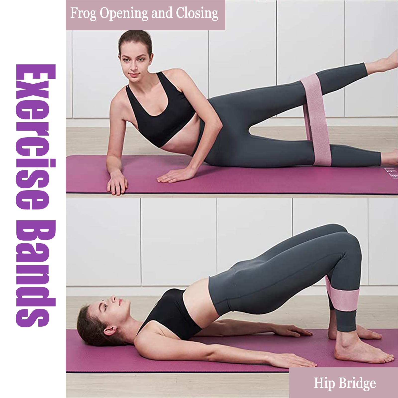 Fitness Elastic Resistance Ban - Crossfit Workout Gear recension och pris