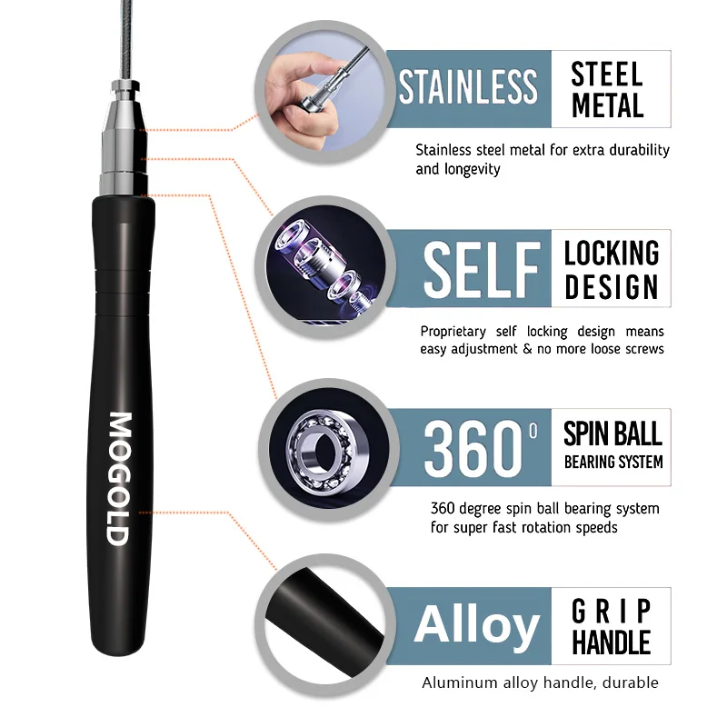 Crossfit Speed Jump Rope Exerc - Crossfit Equipment recension och pris